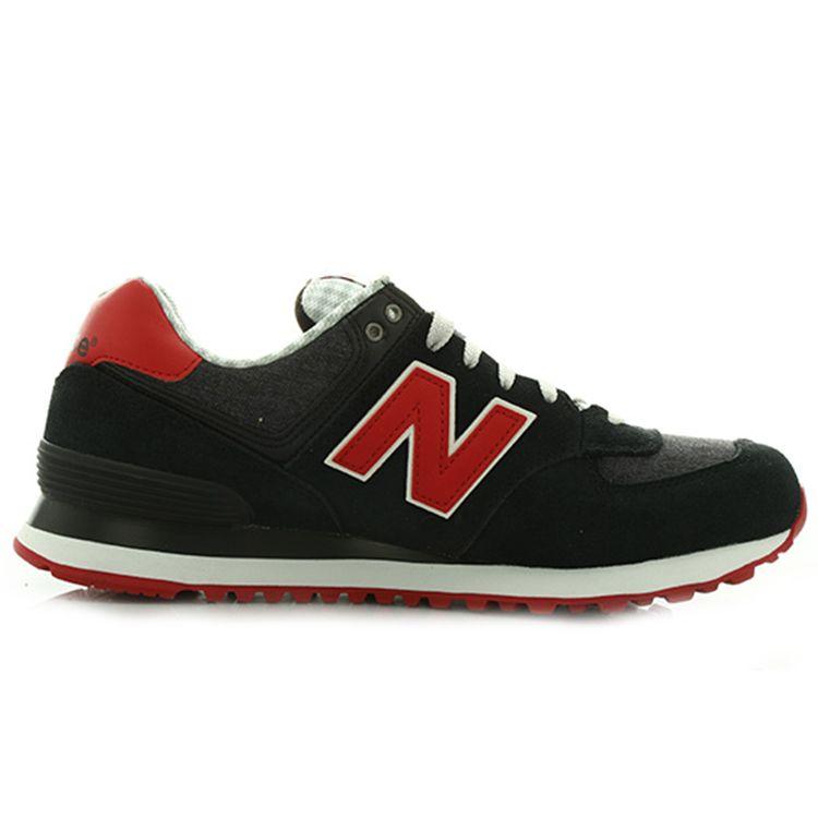 New Balance 574 Унисекс Черный Красный Серый ML574VTK