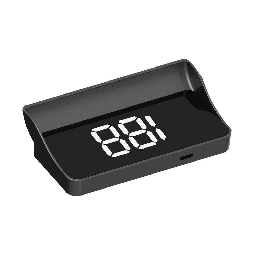 Digital Head Up Display GPS Speedometer - Windshield Projector Speed Meter Clock Gauge Speed KMH HUD