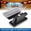 18SMD светодиод для NISSAN Serena C27 2 шт. автомобильные аксессуары подсветка номерного знака подсветка номерного знака автомобиля