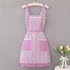 Anti-wear Korean Dress Adjustable Cooking Accessory New Print  Apron