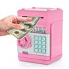 Atm Password Money Box Electronic Piggy Bank Cash Coin Savings Box Atm Bank Safe Automatic Scrolling Banknotes To Children Gift