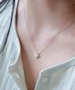 47Сумка 925 Серебро Счастливый Четырехлистник Ожерелье Вера