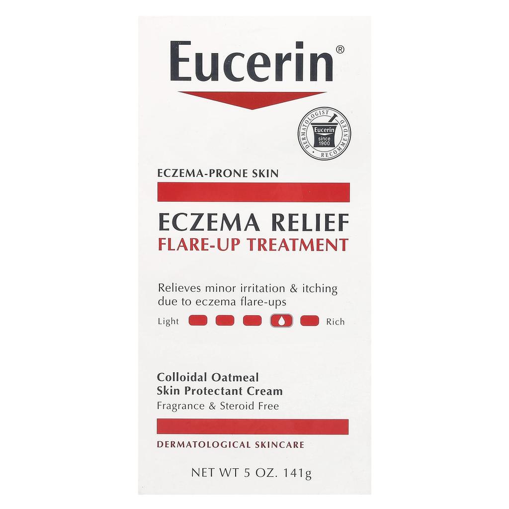 Eucerin, Eczema Relief Acute Dermatitis Soother, Fragrance-Free, 5 oz (141 g)