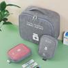 Compact Travel First Aid Kit: Portable Emergency Medicine Bag for Home and Outdoor Use
