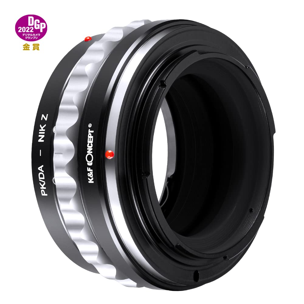 Адаптер Concept Z с ручным фокусом для байонета Pentax K на Nikon Z. Совместим с Nikon ZF Z8. K&F PK/DA-NIK (ПК/ДА) Линзы,