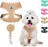 Шлейка BINGPET для маленьких собак, поводок, собака не упадет, пожилая собака, для ночного сна, светоотражающая, не легко надевать и снимать, шлейка для маленьких собак Ultra
