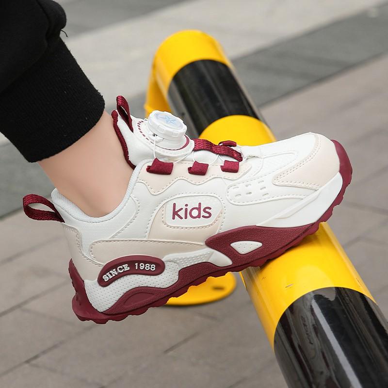 Girls Kids Running Shoes 2026 Fall Winter Non-slip Breathable Waterproof Casual Sneakers
