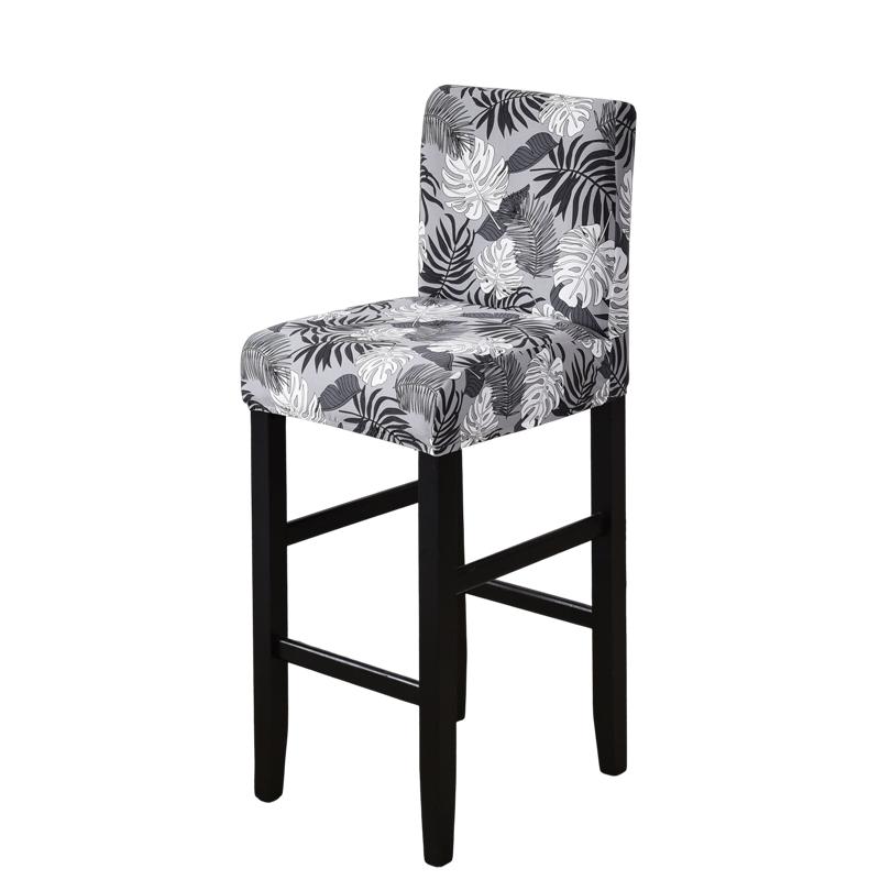 Stretch Bar Stool Covers for Counter Height Chairs Kitchen Dining Room Cafe Furniture Protection Slipcovers