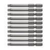 VESSEL Torx T30H X V ZP Bits, 65mm, 10-Piece Set,