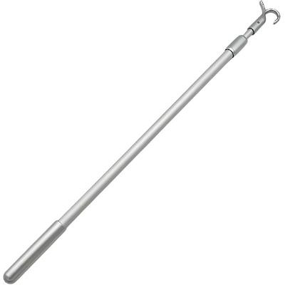 Беспроводная телескопическая штанга для жалюзи 13"-24", регулируемая ручка и палка-открывашка для рулонных штор, зебро-штор - Многоцелевая как шнур для штор