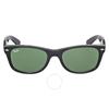 Солнцезащитные очки Ray Ban New Wayfarer Classic Зеленые Унисекс Rb2132 901 52