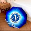 1 PC Automatic Folding Umbrella - SSC Napoli Custom Name Pattern, Portable & Foldable Design with 8 Ribs, Christmas Birthday Gifts