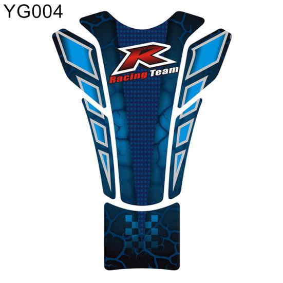 Motorcycle Skull Racing Time Fuel Tank Decal Protector Cover Fish Bone Sticker