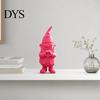 Скульптура с матовой текстурой, 3D-печатные гномы, украшение для медицинского персонала, фигурка врача со стетоскопом и больничным значком-подарком, милая розовая статуэтка медсестры для