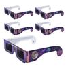 Professional Sun Glasses Solar Eclipse Glasses UV IR Filter Sun Glasses Adults Safe Shades for Direct Sun Viewing
