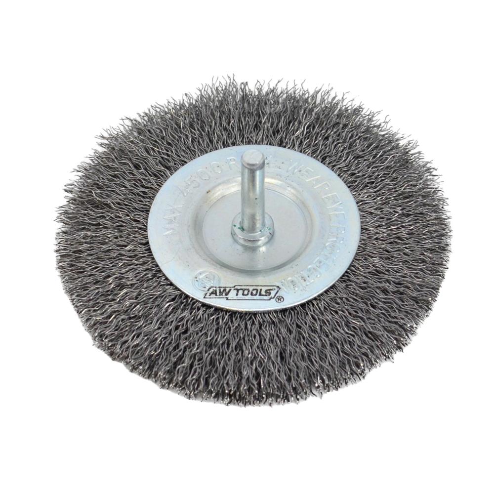 AW Tools Steel Rotary Wire Brush