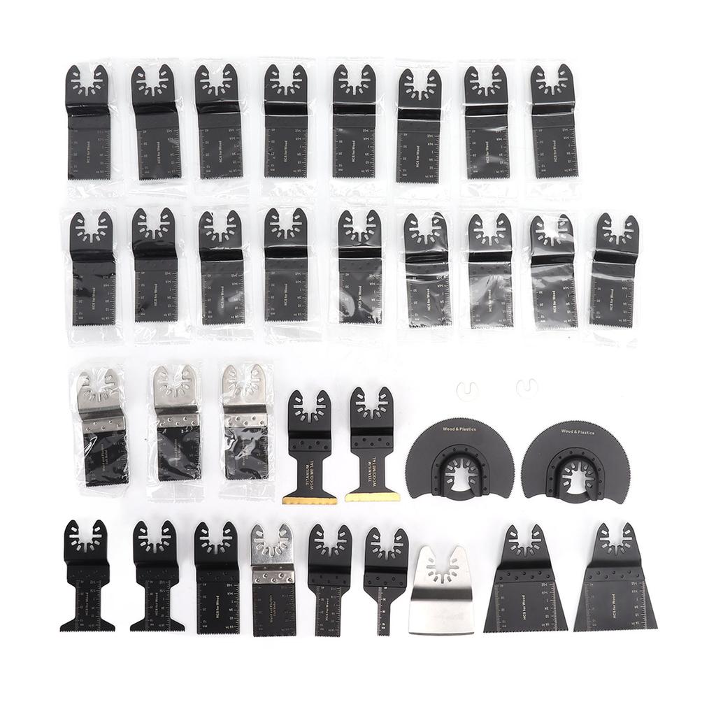 35 шт. многофункциональное лезвие из высокоуглеродистой стали износостойкое режущее осциллирующее лезвие для инструмента