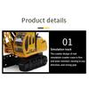 1:16 RC 10-Channel Tractor Truck Digger Car 2.4G Remote Control Enginee-Crane