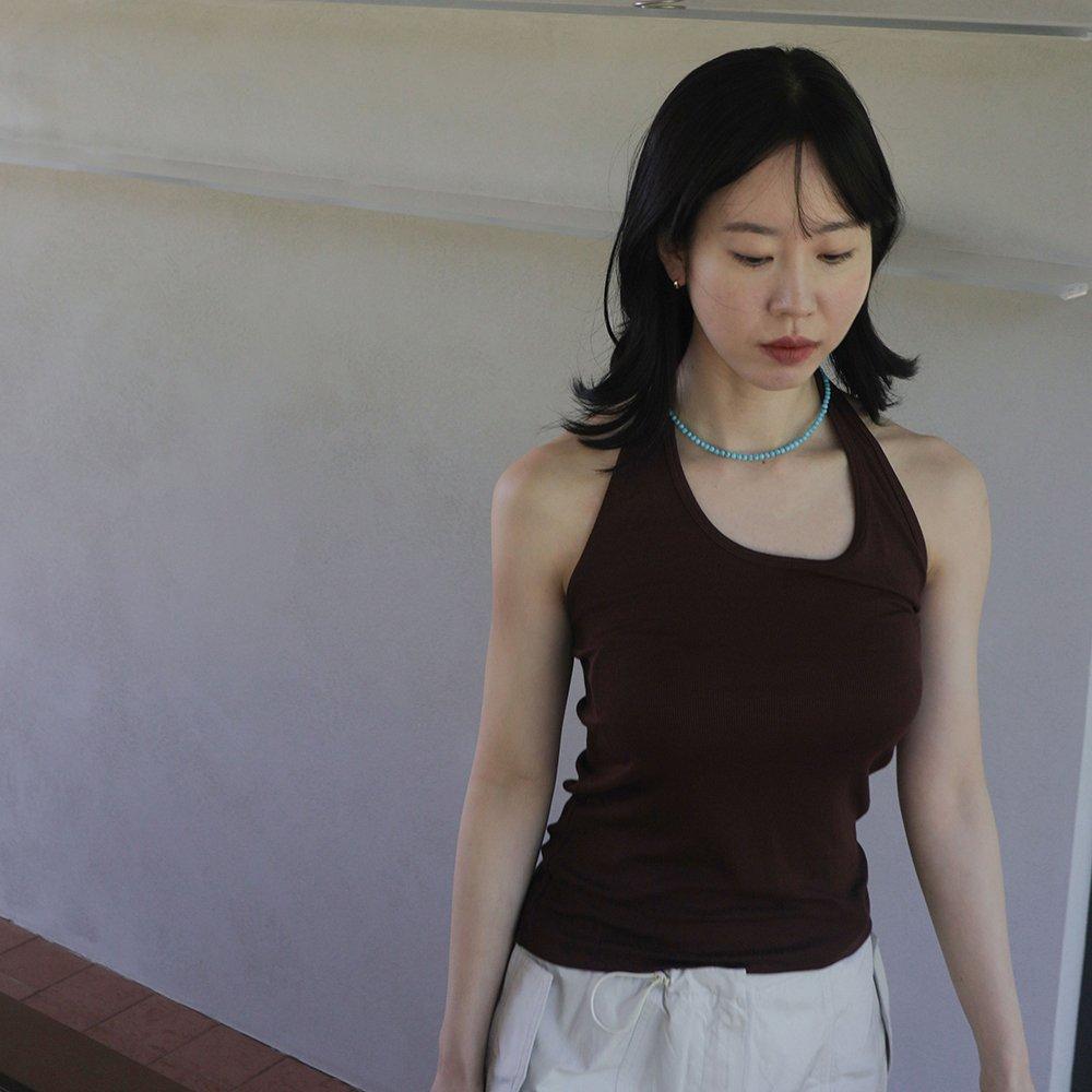 14K Gold-Filled Silver Wide Bean One-Touch Earrings