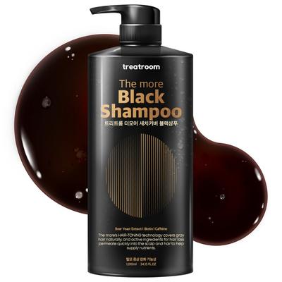 Treat Room The More Gray Cover Black Shampoo Flower Musk Fragrance, 1,01 л, 1 шт.