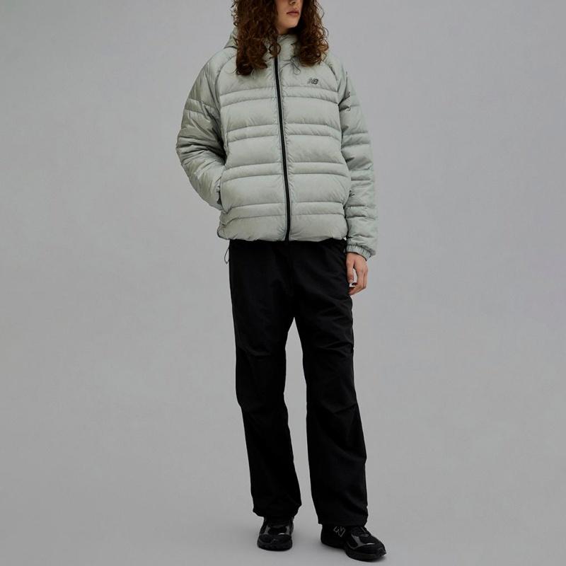 New Balance Пуховик Унисекс Светло-серый NBNPF41973-16