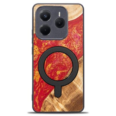 Bewood Unique Case for Xiaomi Redmi Note 14 5G - Neons - Paris with MagSafe
