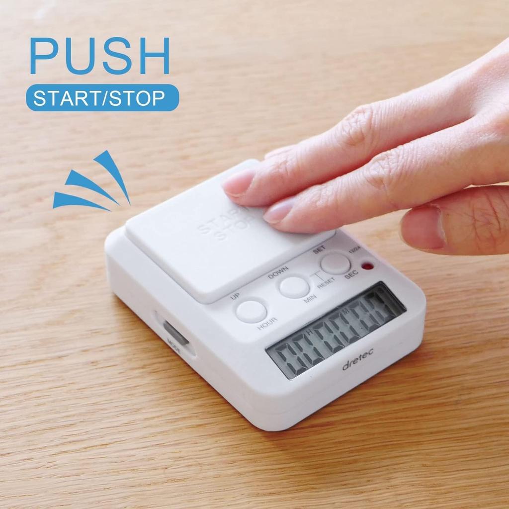 dretec Таймер для учебы Время вышло 2 T-580WT Белый