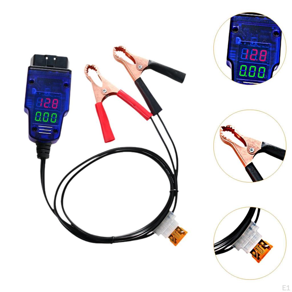 Auto Memory Saver Emergency Power Cable Battery Keeper Connector Leak Detection