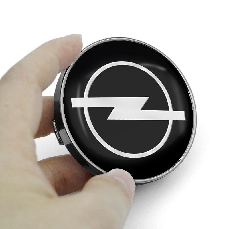 60mm Car Wheel Center Hub Cap Rim Cover Emblem Stickers For Opel Insignia Astra Antara Meriva Zafira H G Corsa