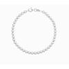 Custom-made 18cm, White/yellow Italian Chain Ball Bracelet Llbs23440S_S