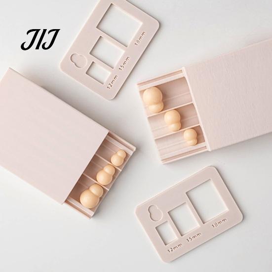 Crafting Tools for Jewelry Polymer Clay Ball Maker Mold Making, 12/15/18mm Sphere Shaper Modeling Tool Beginners Roller DIY Earrings And Beads,
