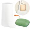 Wall Mounted Bar Soap Grinder and Shredder for Kitchen Bathroom Space Saving Soap Powder Dispenser Holder