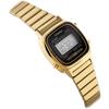 Ladies' Gold Tone Digital Watch Retro Style
