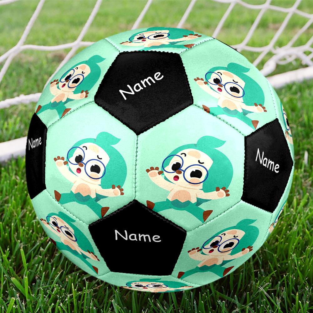 Custom Name Pinkfong Wonderstar Theme Size 5 Soccer Ball, Suitable for Both Indoor and Outdoor Matches, a Gift Suitable for Everyone.