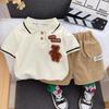 Baby Boy Clothes Set T-shirt Shorts Kids Boy Summer Clothing Set Cute Cartoon Baby Boy Outfit Set Infant Toddler Tee Shirt Pants