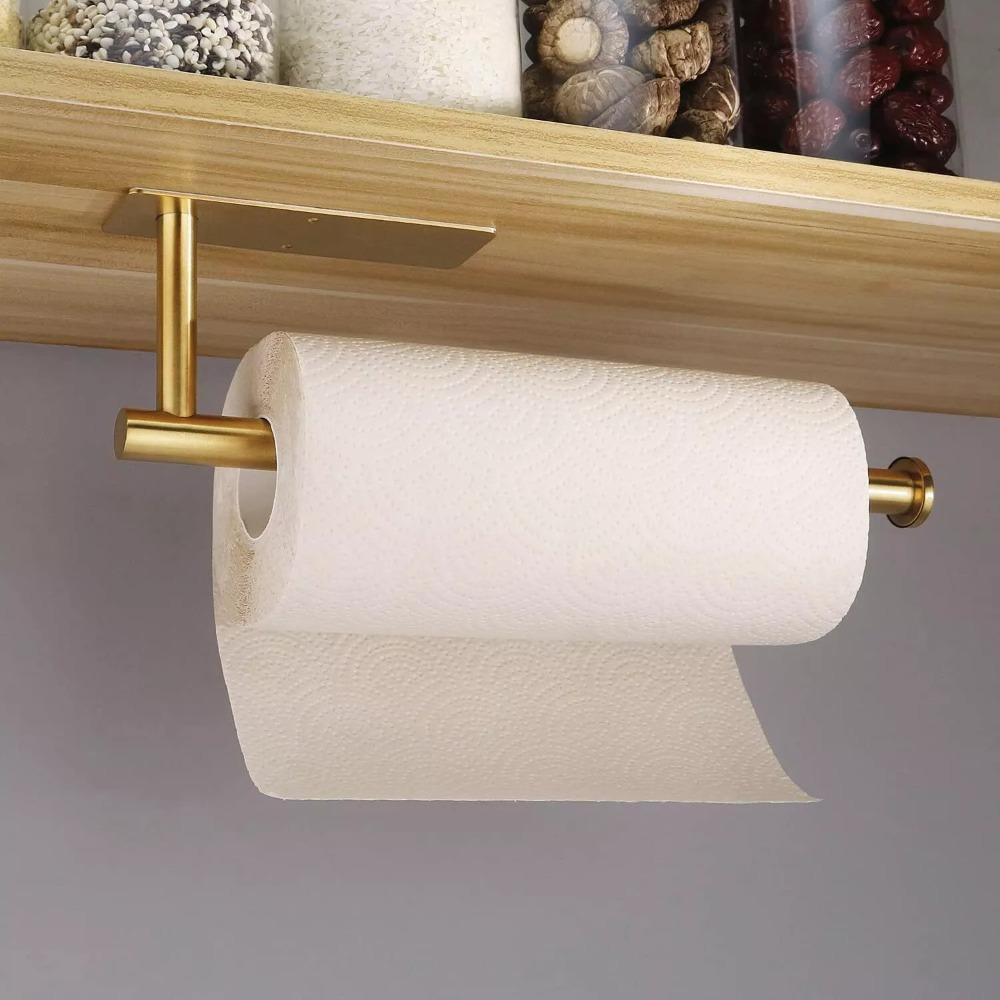 No Drilling Roll Paper Towel Holder Kitchen Toilet Roll Holder Modern Toilet Paper Holder  Toilet