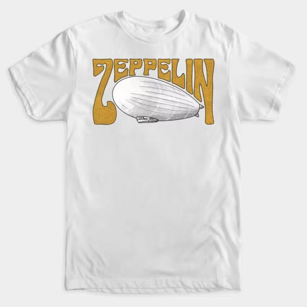 Led Zeppelin Винтажный Арт графика летняя Унисекс Футболка Унисекс Круглый вырез 100% Хлопок Короткий рукав Y2k Оверсайз Для активного отдыха