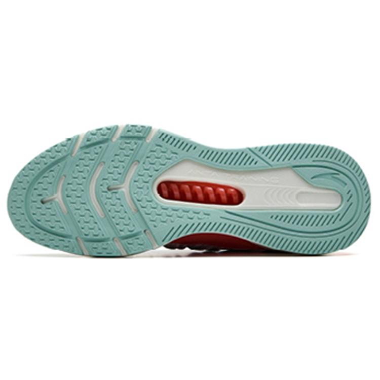 Anta Fabric Cushioning Slip Resistant Abrasion Resistant Low top Training Shoes Men's Black White Red 112237785-2