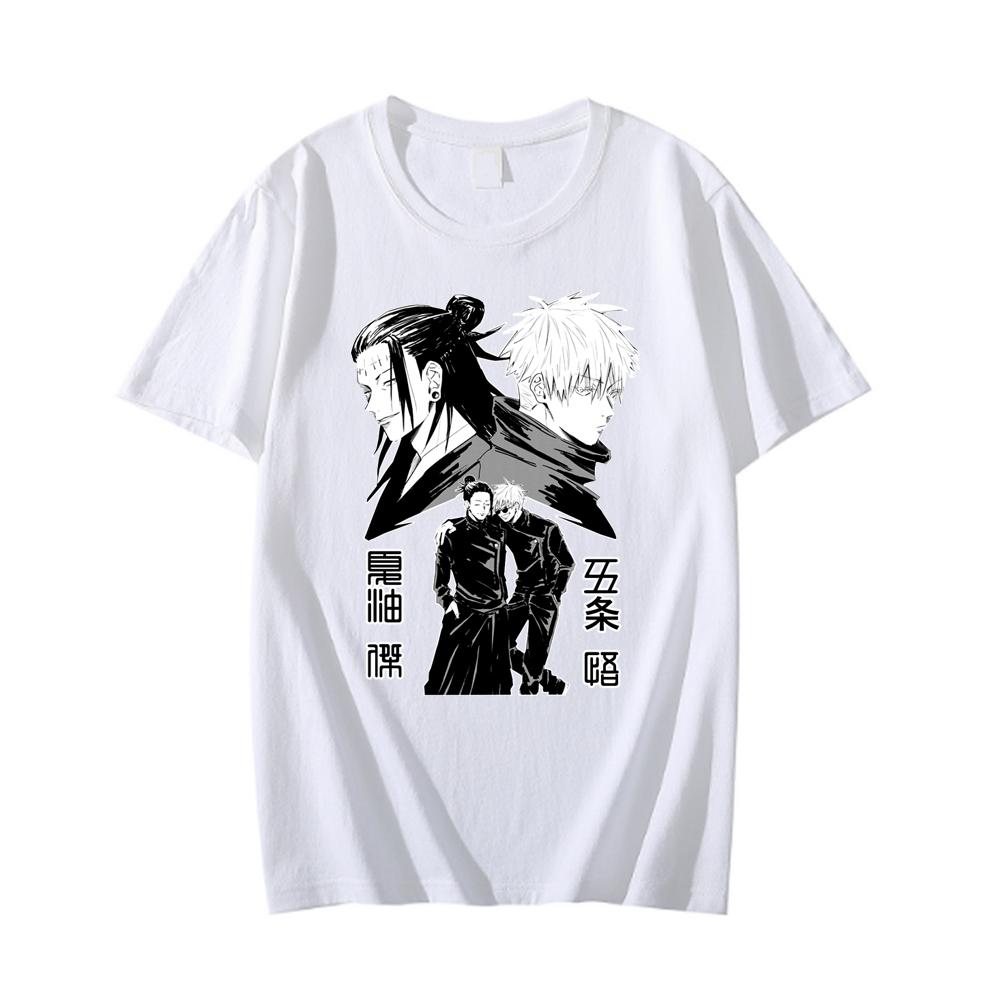 Jujutsu Kaisen Casual Shirtgeto Suguru Gojo Satoru Print Unisex T-Shirt Summer Unisex/Unisex Gift Clothes