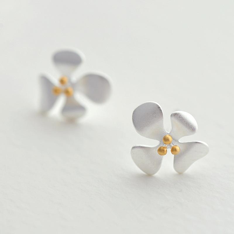 Серьги-гвоздики из стерлингового серебра 925 пробы для женщин, подарок, свадебная вечеринка, ювелирные изделия, букле-дорей, подвески Eh1017