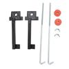 Battery Hold Down Kit with 10in J Boits Metal Stable Fixation Battery Tie Down Bracket for Most Car Battery