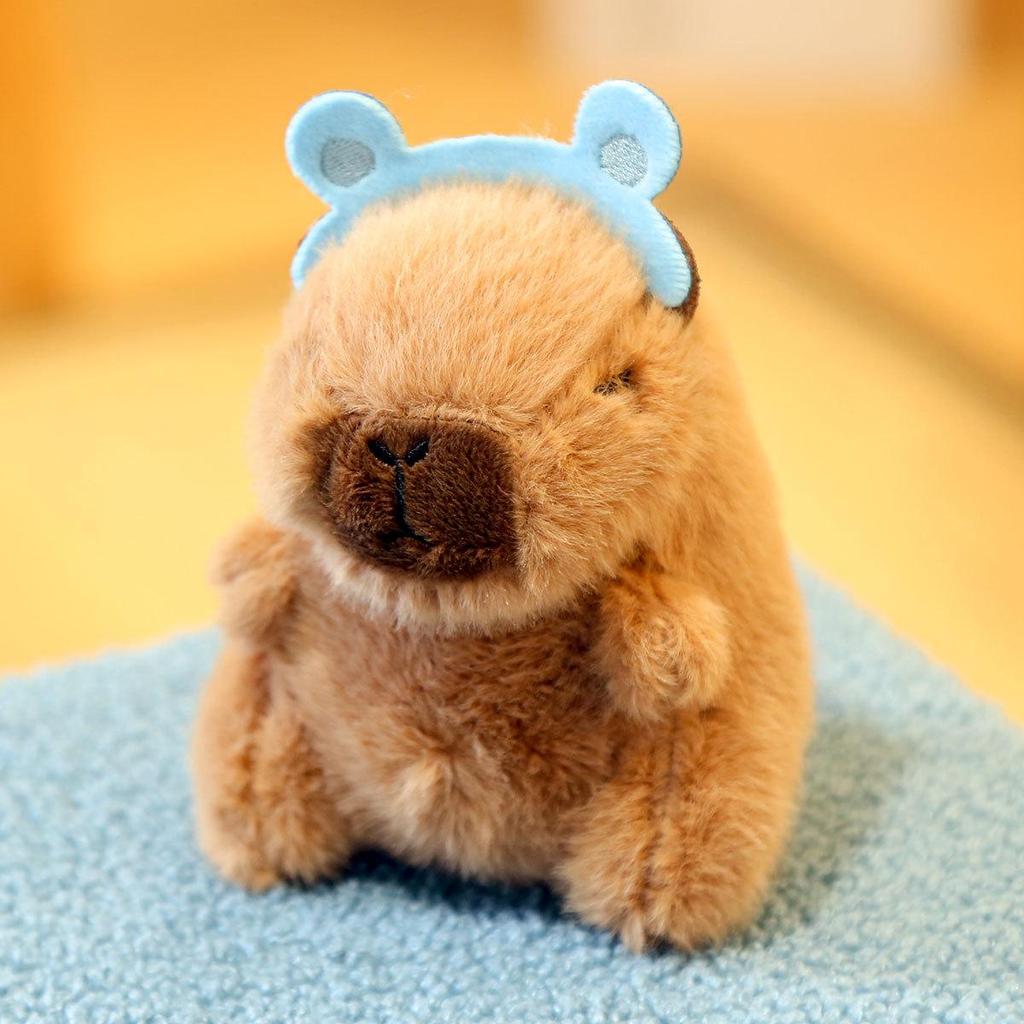 Плюшевая игрушка Капибара, брелок-подвеска - Мягкая игрушка, тряпичная кукла