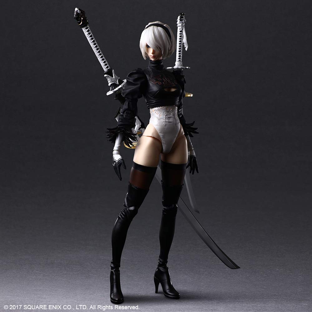 Automata PLAY ARTS Kai 2 B Type DX PVC Painted Movable Figure NieR <Yorha No. Version>