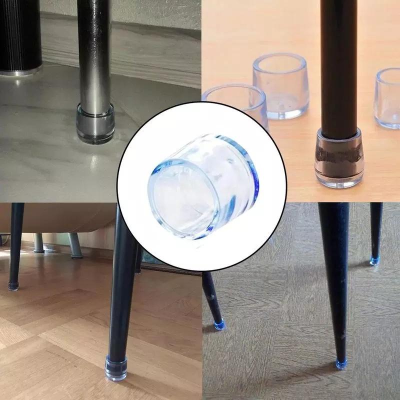 Резиновая мебель, стул, коврик для стола, защитная крышка от царапин, крышка для ножки стола, защита для пола, домашние инструменты