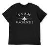 Футболка Team MacKenzie хиппи одежда футбольная футболка оверсайз футболка мужские футболки набор