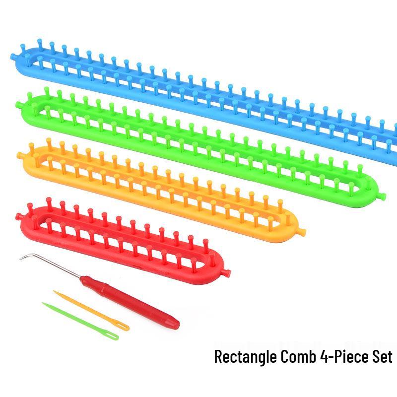 Набор для начинающего вязальщика: Инструменты для шарфа, шапки, свитера и пледа