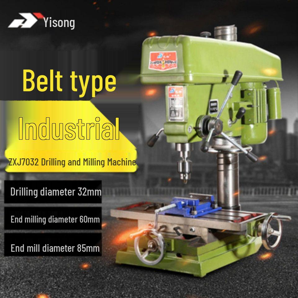 Compact Multifunctional Bench Drill Press and Tapping Machine