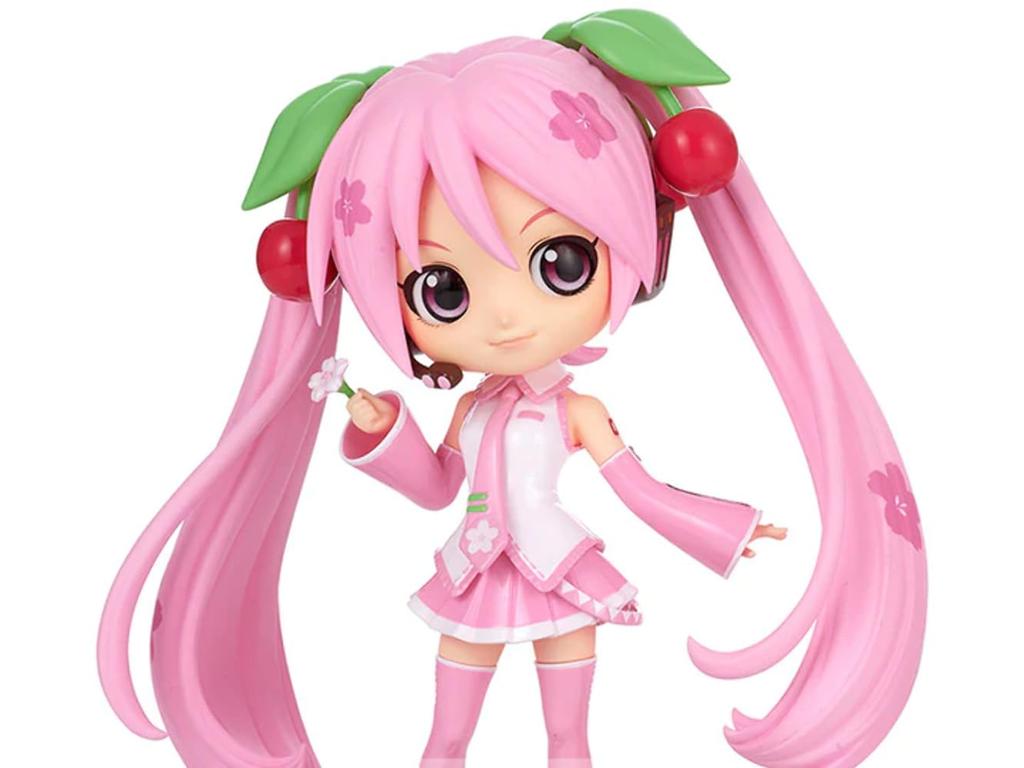 BanPresto Q posket Sakura Miku Version A Statue - -