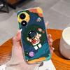 Для Vivo Y02S Y20 Y36 Y33 Y10 Y27 Y15 Y21 Y11 Y17s чехол для телефона модный чехол для девушки-космонавта прозрачный защитный матовый мягкий силикон для бампера Vivo