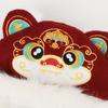 Thickened Children's Lion Dance Hat Ear Muffs Winter Warm Hat Fashion Plush Beanies  Outdoor